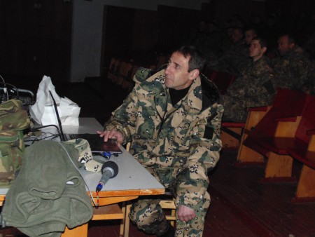 Шевенко Михайло Сергійович. Навчальний центр "Десна"